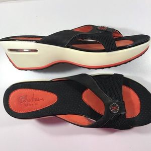 Cole Haan Nike Air Suede Slides 9 AA narrow